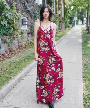 Avery Floral Maxi Dress
