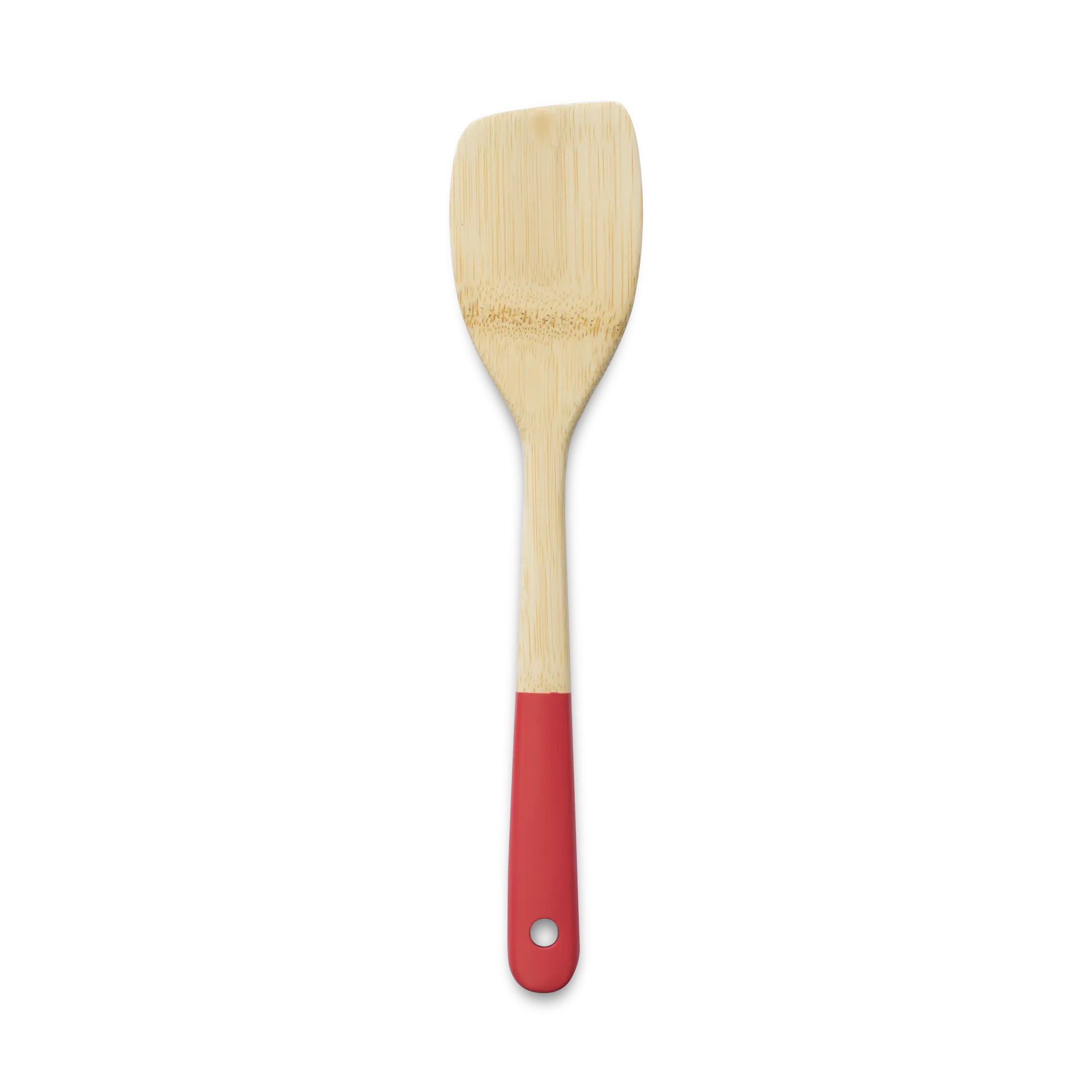 Bamboo Large Spatula - Red