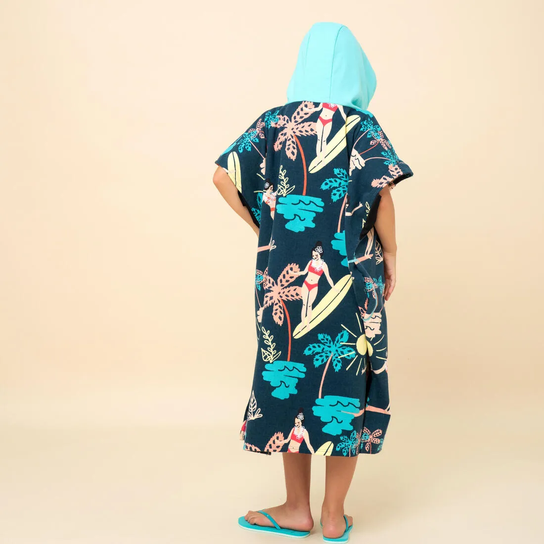 Kids' Surf Poncho 550 (135 to 160 cm) - Cali