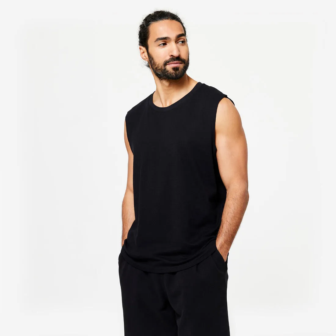 Men's Stretchy Fitness Tank Top 500