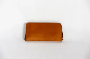 Nubuck Zipper Wallet