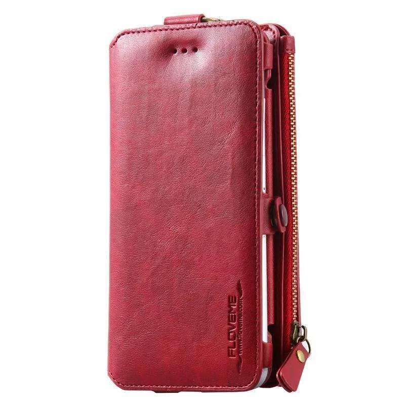 Retro Vintage Wallet Leather Case for iPhone 6 6S | 6 Plus 6S Plus | 7 | 7 Plus